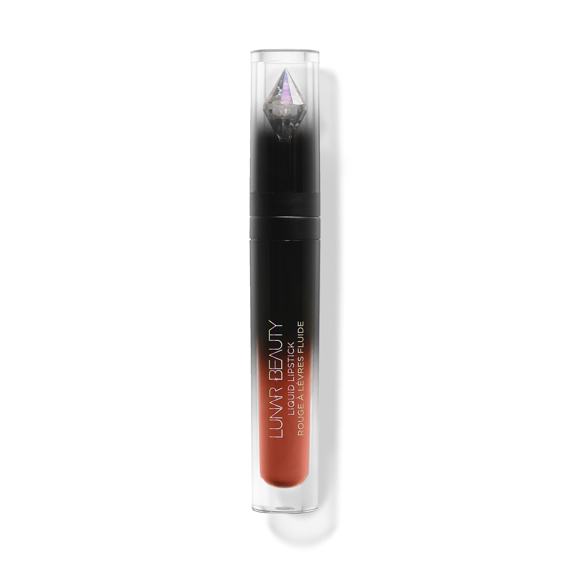 Lunar Beauty Hallows Eve Liquid Lipstick in spicy pumpkin orange