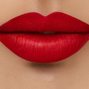 Lunar Beauty Aphrodite Liquid Lipstick Red light skin